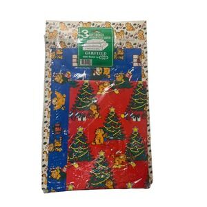 Vintage 1978 Garfield Christmas Gift Boxes Cleo Set of 3 Assorted Sizes Sealed
